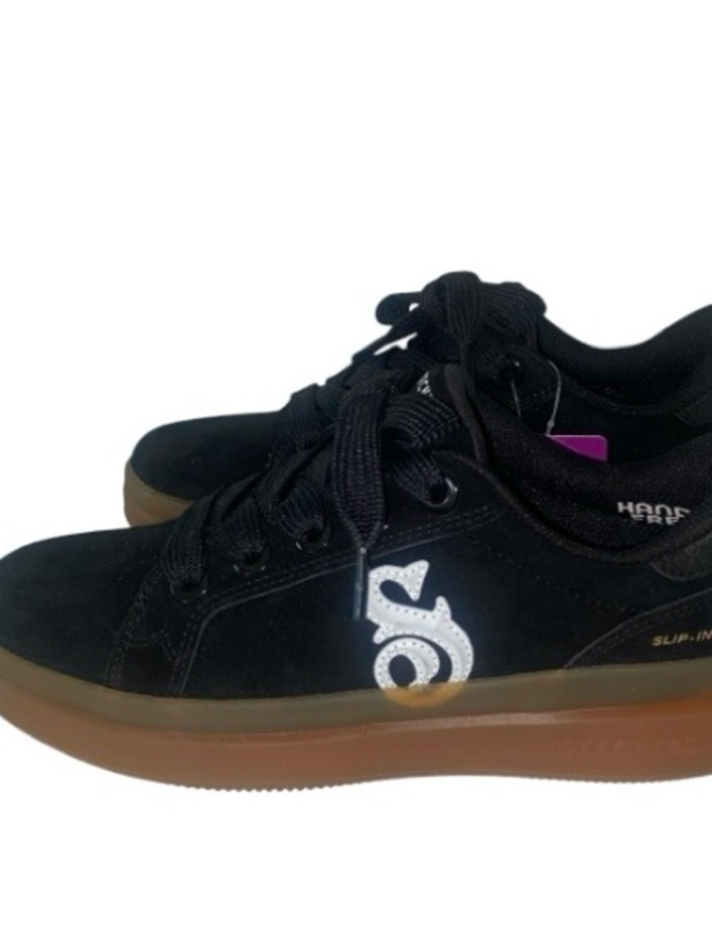 Skechers X Snoop Dogg Slip-Ins Courtside CALI Girl Black Suede size 7 New